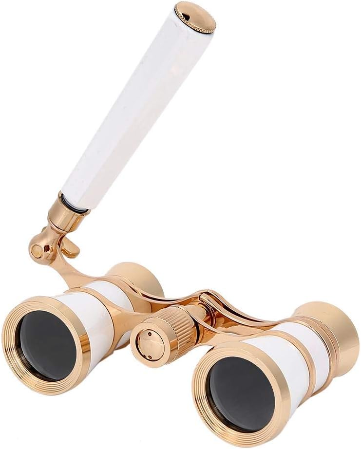 Fernglas für die Oper, 3X25 Opernbrille mit zentralem Fokus FernglasTheaterbrille mit BAK-7 Prisma &