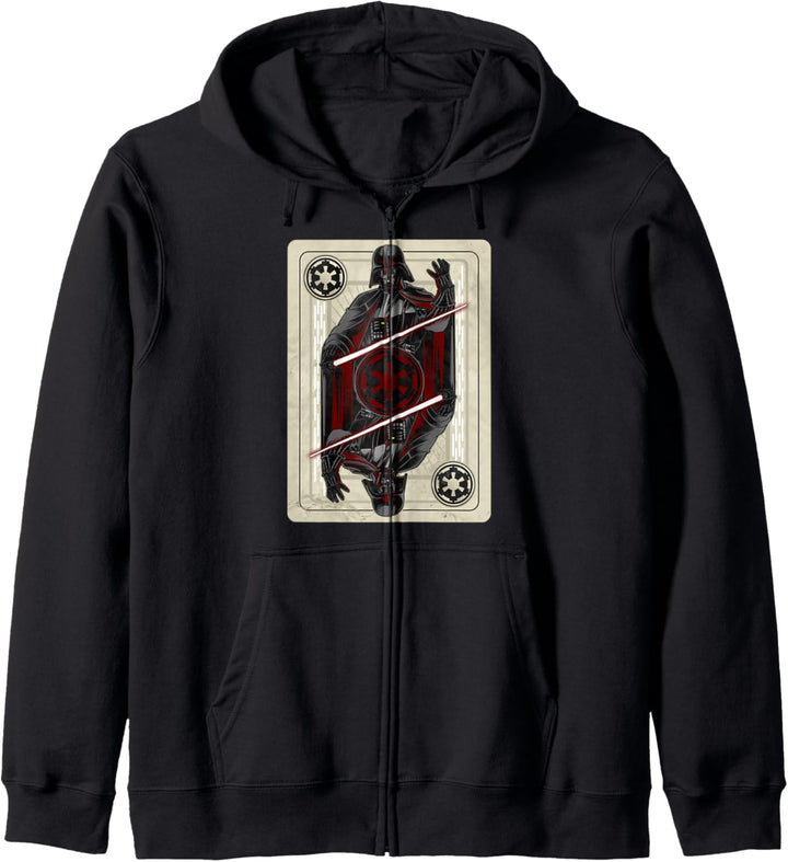 Star Wars Darth Vader Playing Card Graphic Kapuzenjacke