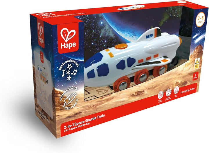 Hape Spaceshuttle, Eisenbahn, Zubehör, ab 3 Jahren