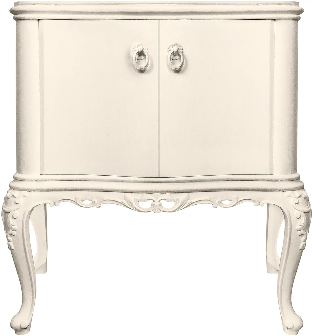 bianco Shabby® Avorio 2022 Kreidefarbe Wasserbasis für Alle Oberflächen einfach zu verarbeiten ohne