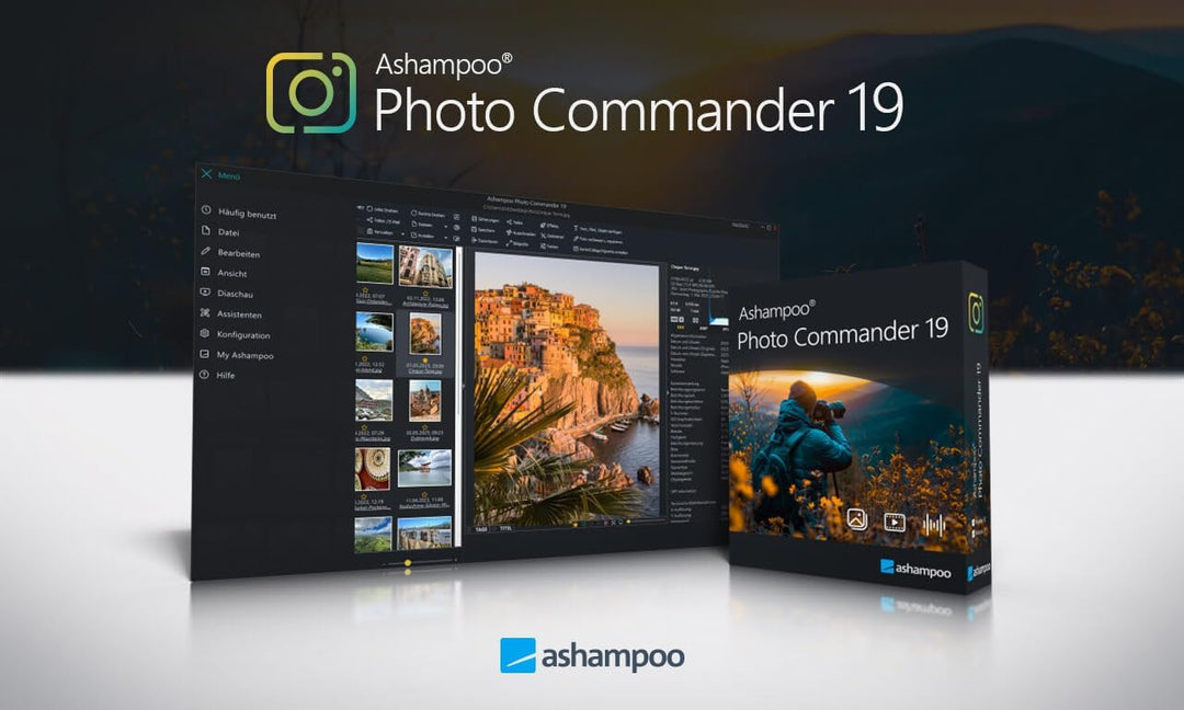 Photo Commander 17 - Bildbearbeitungsprogramm in Deutsch, umfangreiche Funktionen, einfach zu bedien