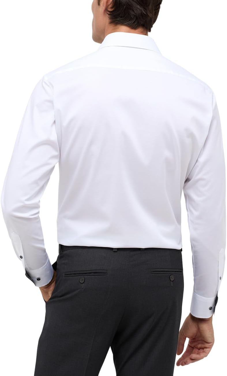 ETERNA Herren Performance Shirt MODERN FIT 38 Weiss, 38 Weiss