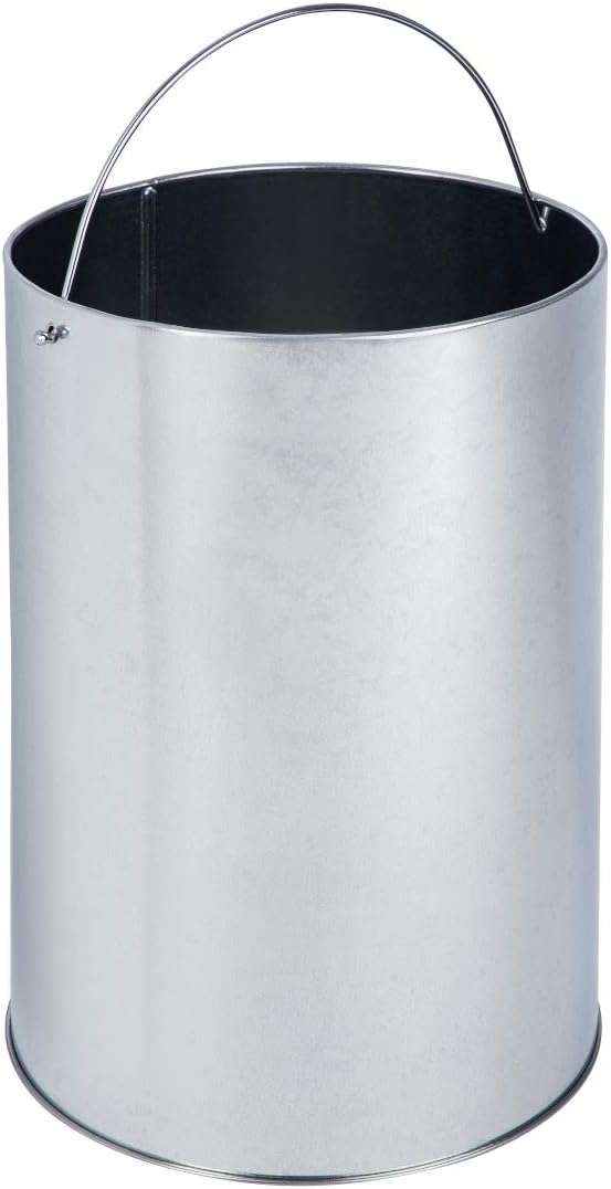 SVITA Standaschenbecher 30 Liter mit Mülleimer Aschenbecher Abfalleimer mit Inneneimer (Grau), Grau