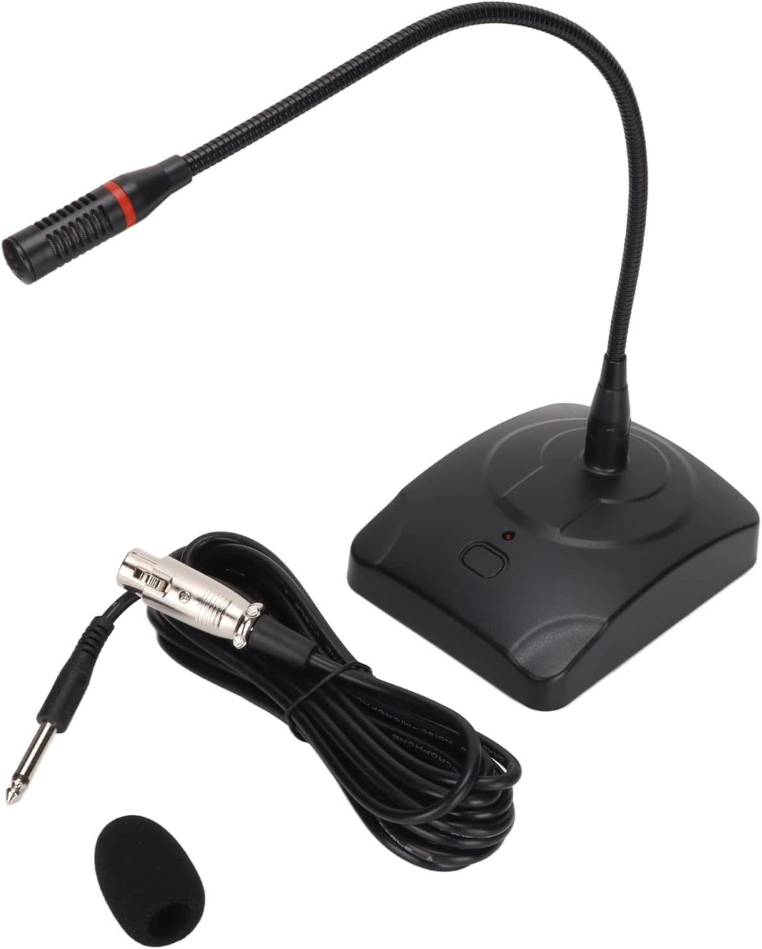 Annadue Desktop Microphone,Kabelgebundenes Tischmikrofon,Omnidirektionales Kondensator Mikrofon, 360