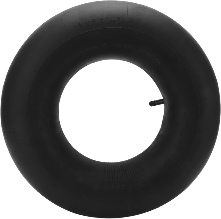 16x6.50-8 Reifen Schlauch, Premium Gummi, mit geradem Schaftventil, für Traktoren, Rasenmäher, Schne