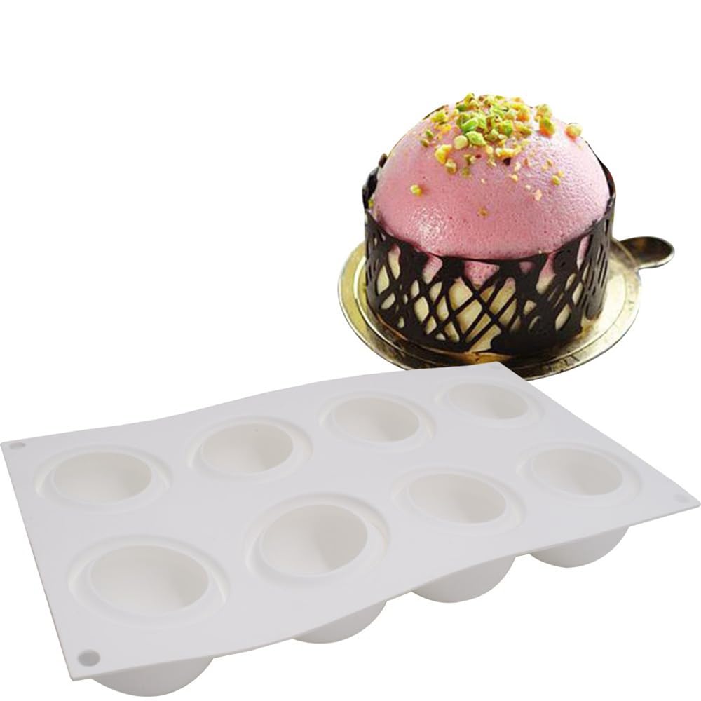 Backzubehör und Werkzeuge, Silikon-Schokoladenform, Silikon-Kugel-Kuchenformen, 3D-Halbkugel, Süssig
