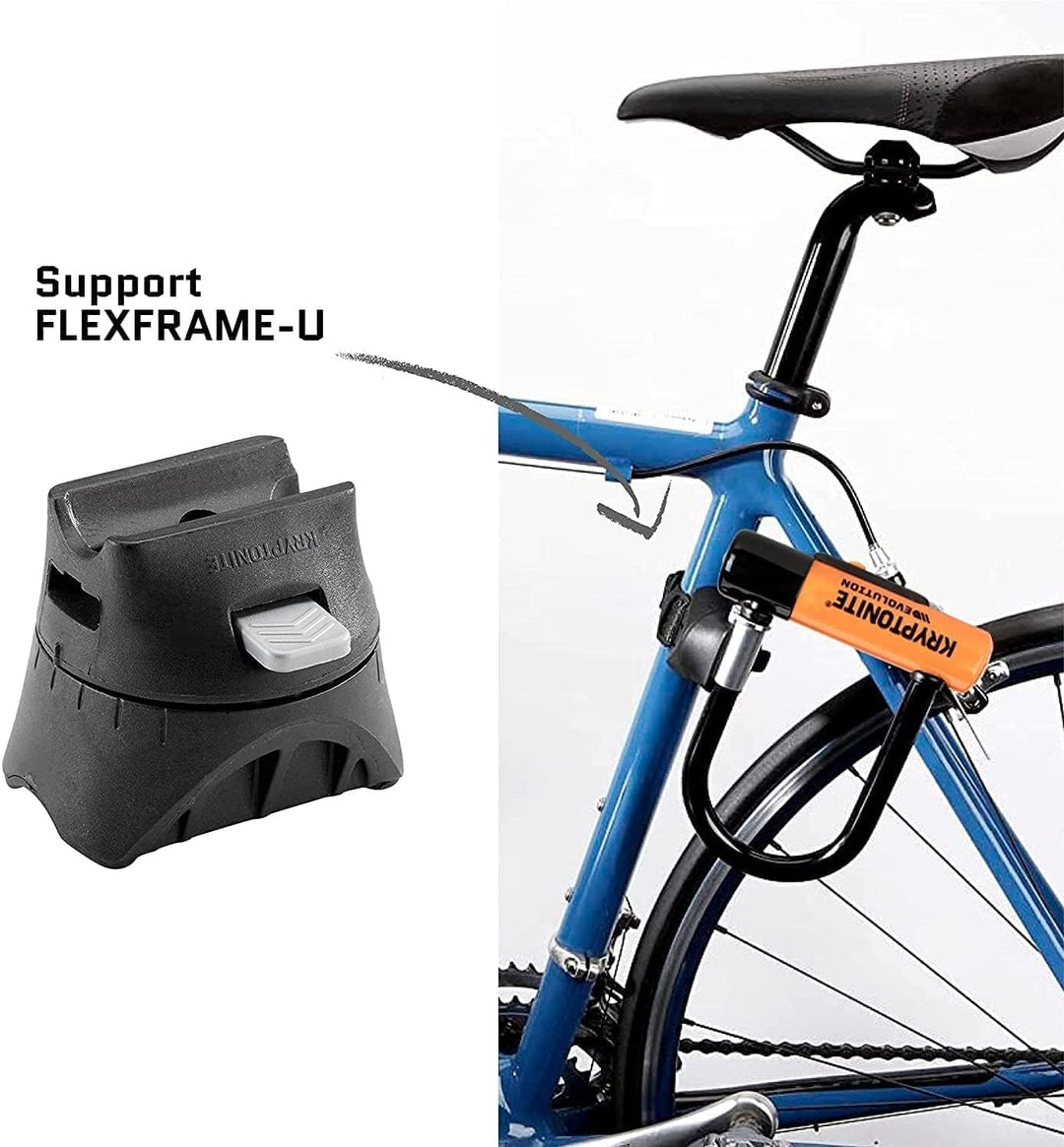 Kryptonite 3500393 Fahrradschloss, Silver, 120 cm Schwarz, Schwarz