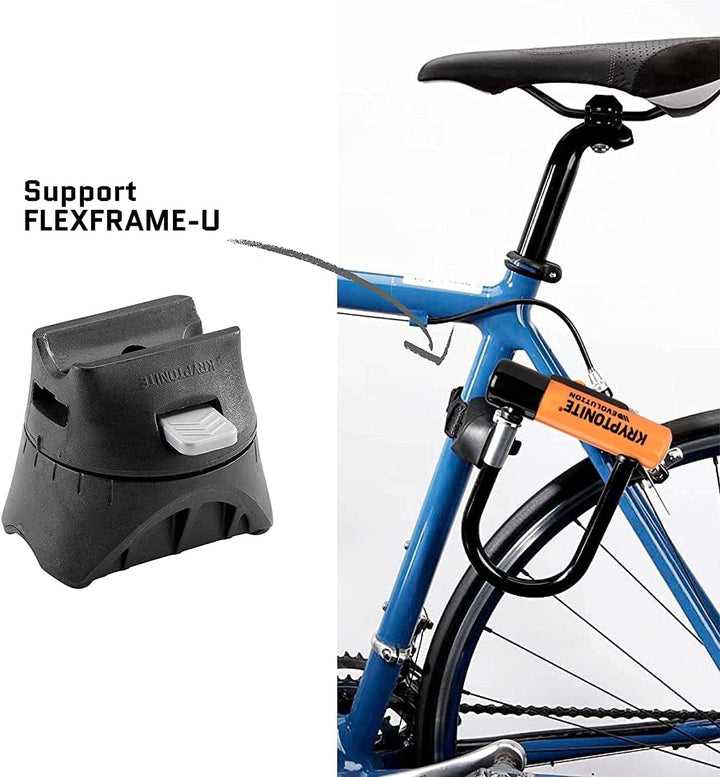 Kryptonite 3500393 Fahrradschloss, Silver, 120 cm Schwarz, Schwarz