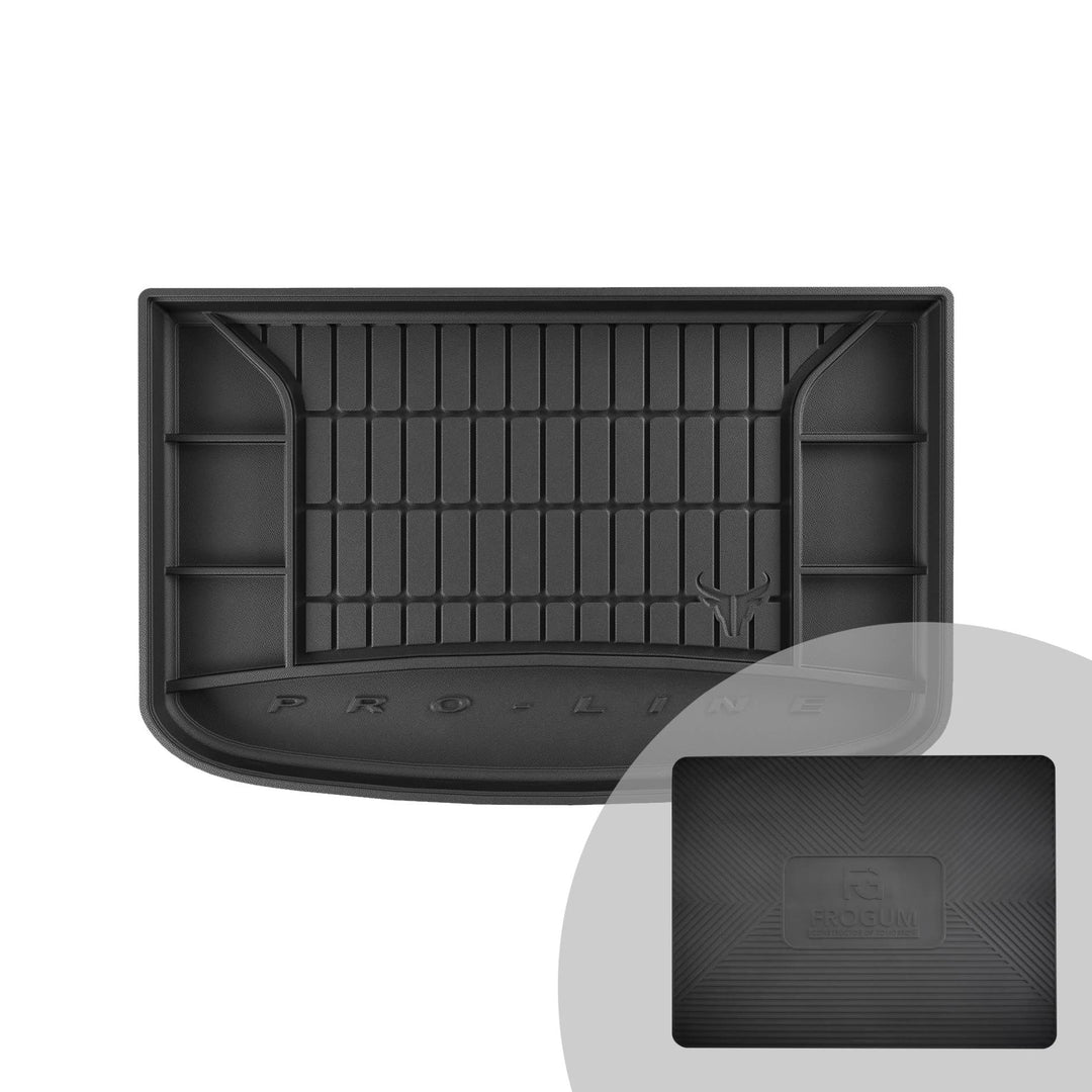 FROGUM ProLine 3D Gummimatte Exklusive Auto Kofferraummatte Kofferraumwanne für Audi A1 8X 2010-2018