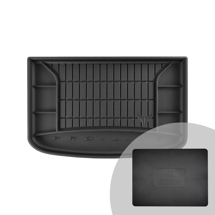 FROGUM ProLine 3D Gummimatte Exklusive Auto Kofferraummatte Kofferraumwanne für Audi A1 8X 2010-2018