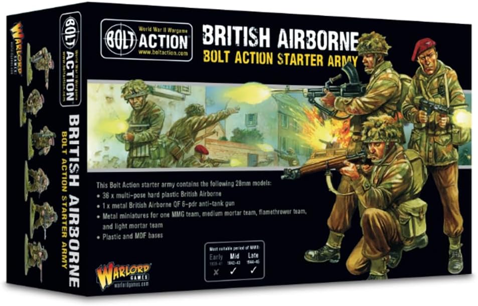 Warlord Games Bolt Action Starter Army British Airborne 28mm