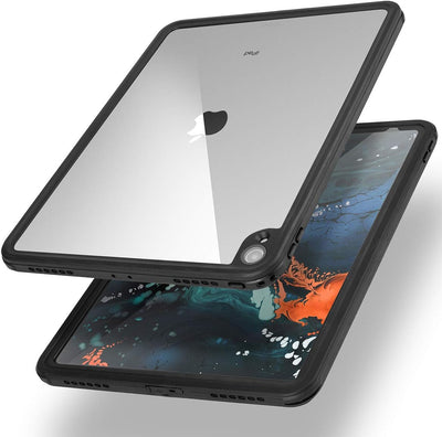 AICase Hülle für IPad Pro 12.9 Zoll 2018 Wasserdichte Hülle mit Kickstand Lanyard,360 Rundum Schutz