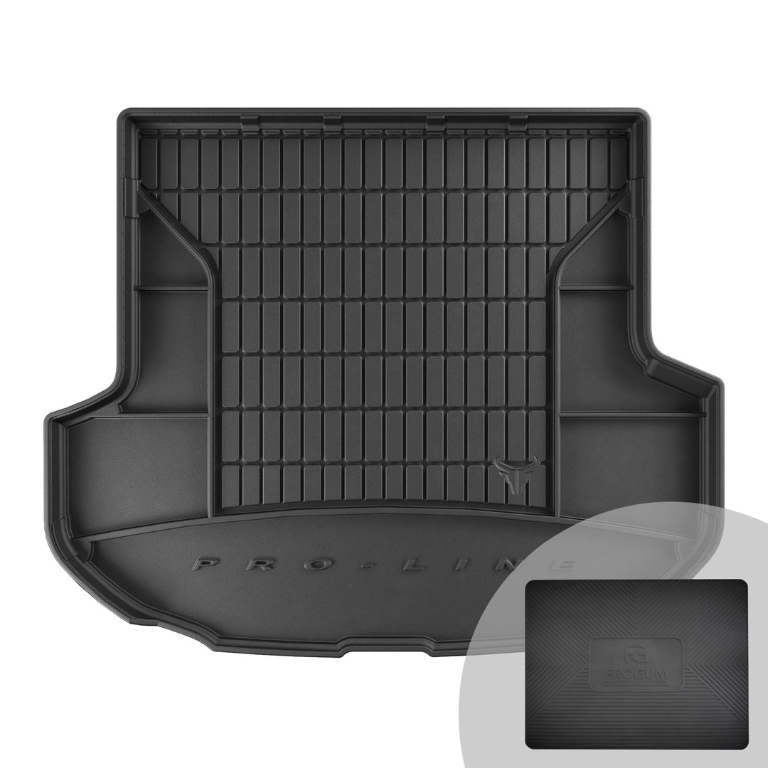 FROGUM ProLine 3D Gummimatte Exklusive Auto Kofferraummatte Kofferraumwanne für Hyundai Santa Fe IV
