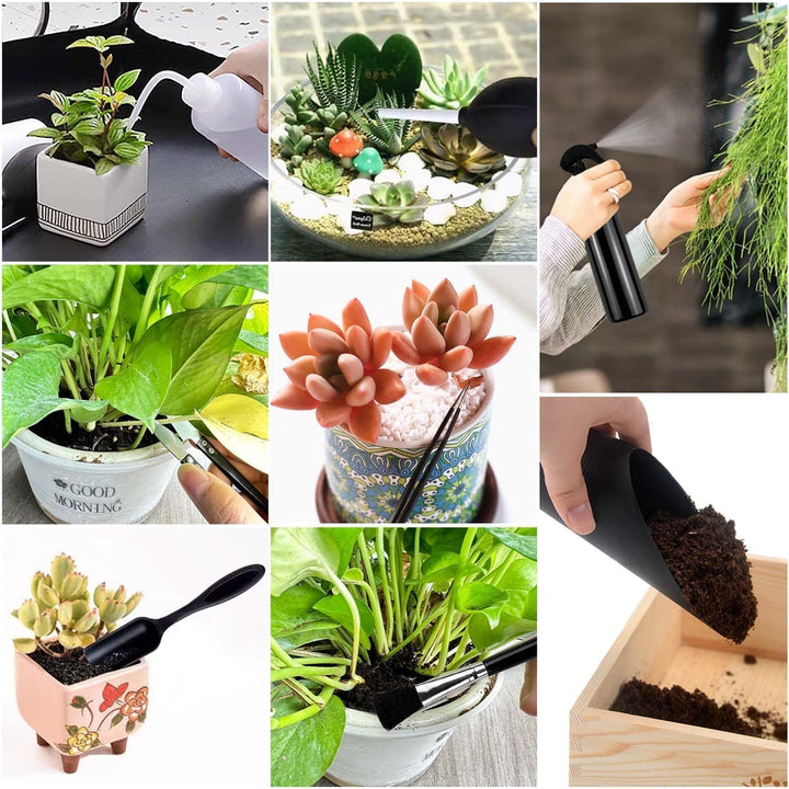 Bonsai Werkzeug Set 16 Stück, Bonsai Starter Kit, Bonsai Set Starter Kit Werkzeug, Garden Tool, Mini