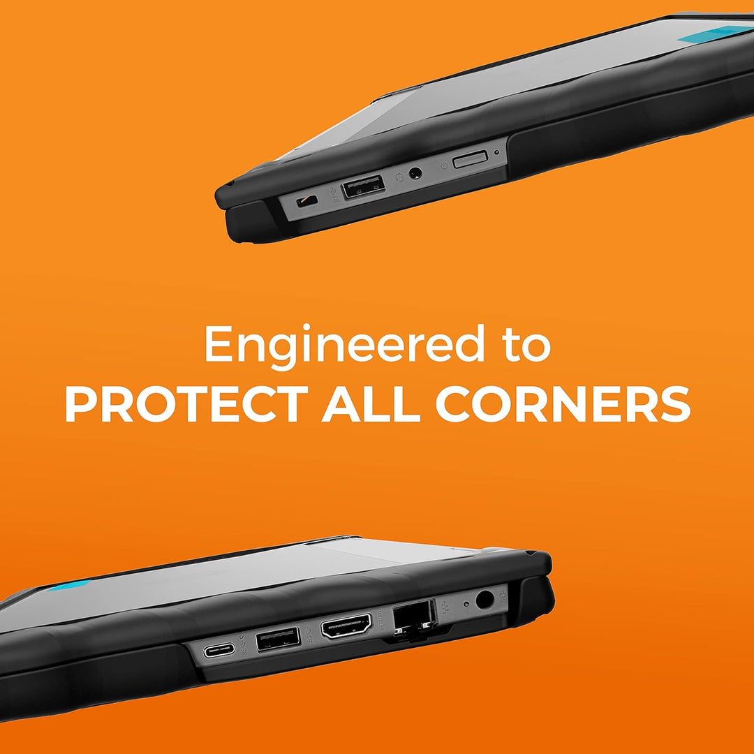 GumDrop DropTech Schutzhülle für HP ProBook x360 11 EE Laptop für K-12 Studenten, Lehrer, Kinder, Sc