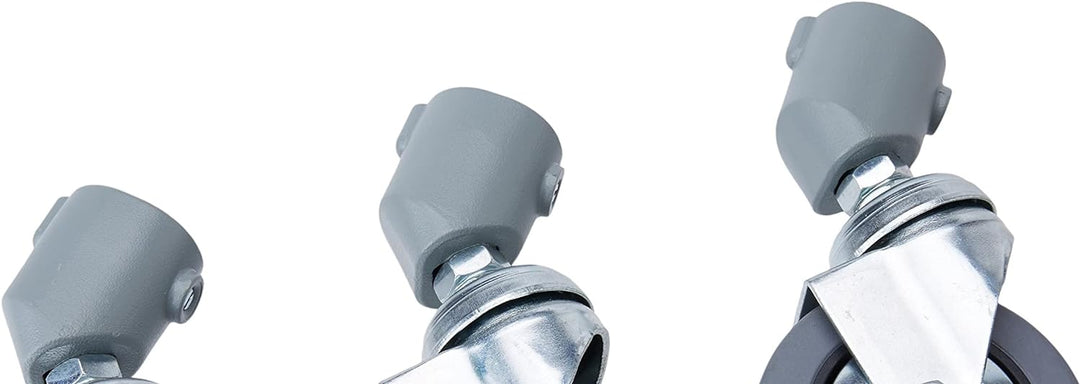 Manfrotto 109 80 mm Lenkrolle ohne Bremsen für alle 22 mm Beindurchmesser – 3 Stück