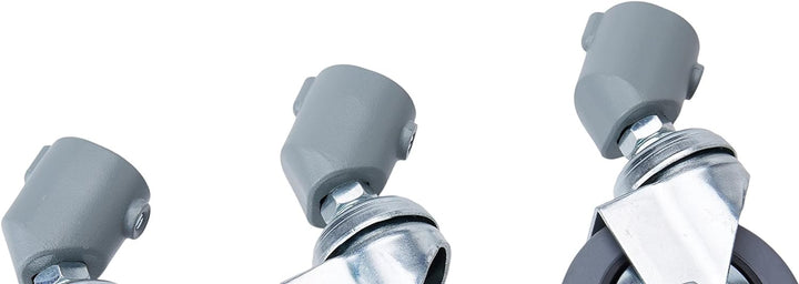 Manfrotto 109 80 mm Lenkrolle ohne Bremsen für alle 22 mm Beindurchmesser – 3 Stück