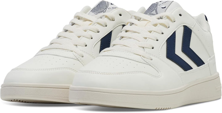 hummel Schnürsenkel Sneaker St. Power Erwachsene 37 EU White Navy, 37 EU White Navy