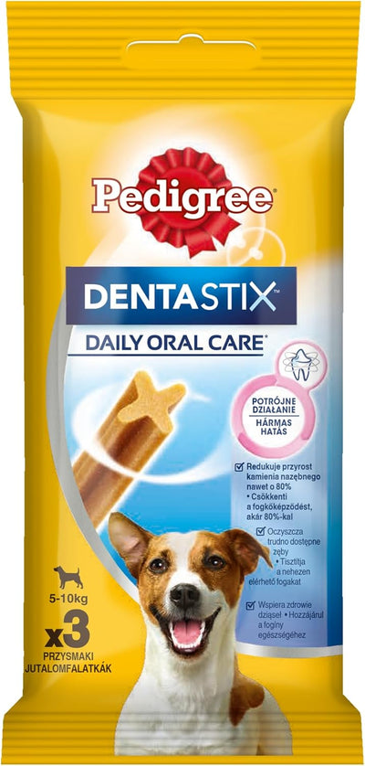 Pedigree Dentastix Leckerli für Hunde Kleiner Rassen 45g, 18 Stück