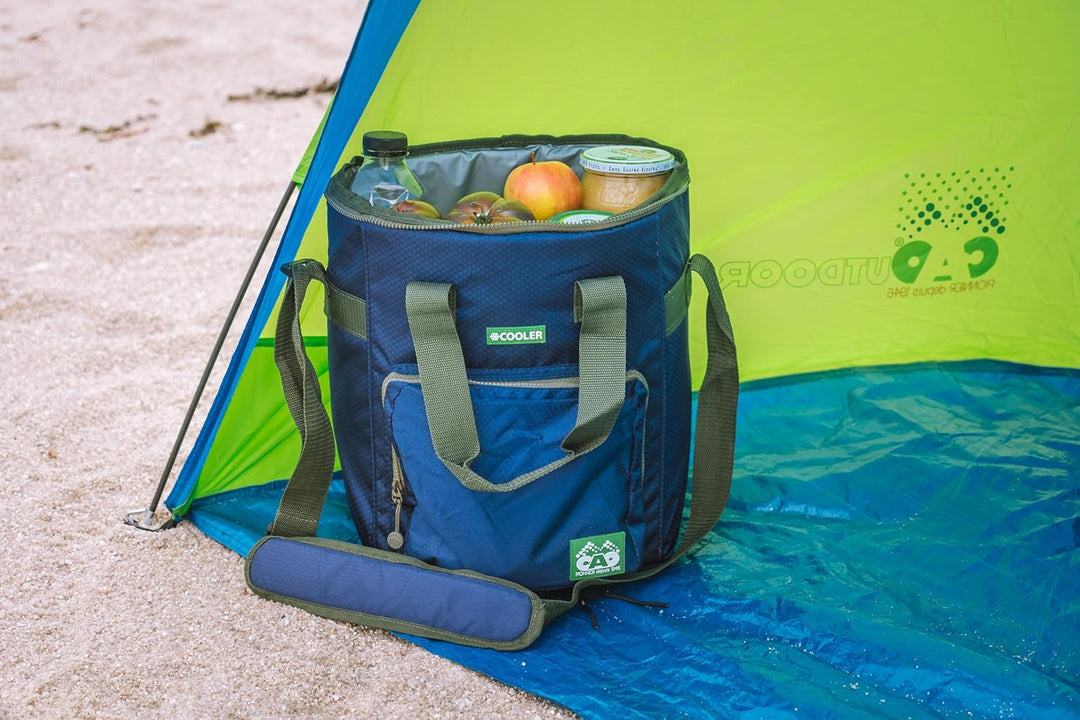 Cao Camping Kühltasche aus Stoff 16 l Blau - blau, 16 l Blau - blau