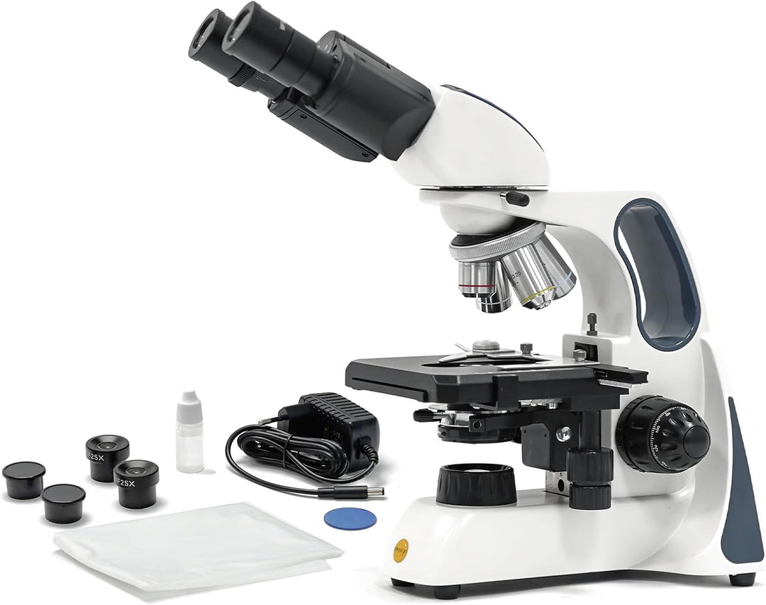 SWIFT SW400 Binokulares Compound-Mikroskop, 40X-2500X, Unendliches optisches System, Labor-Mikroskop