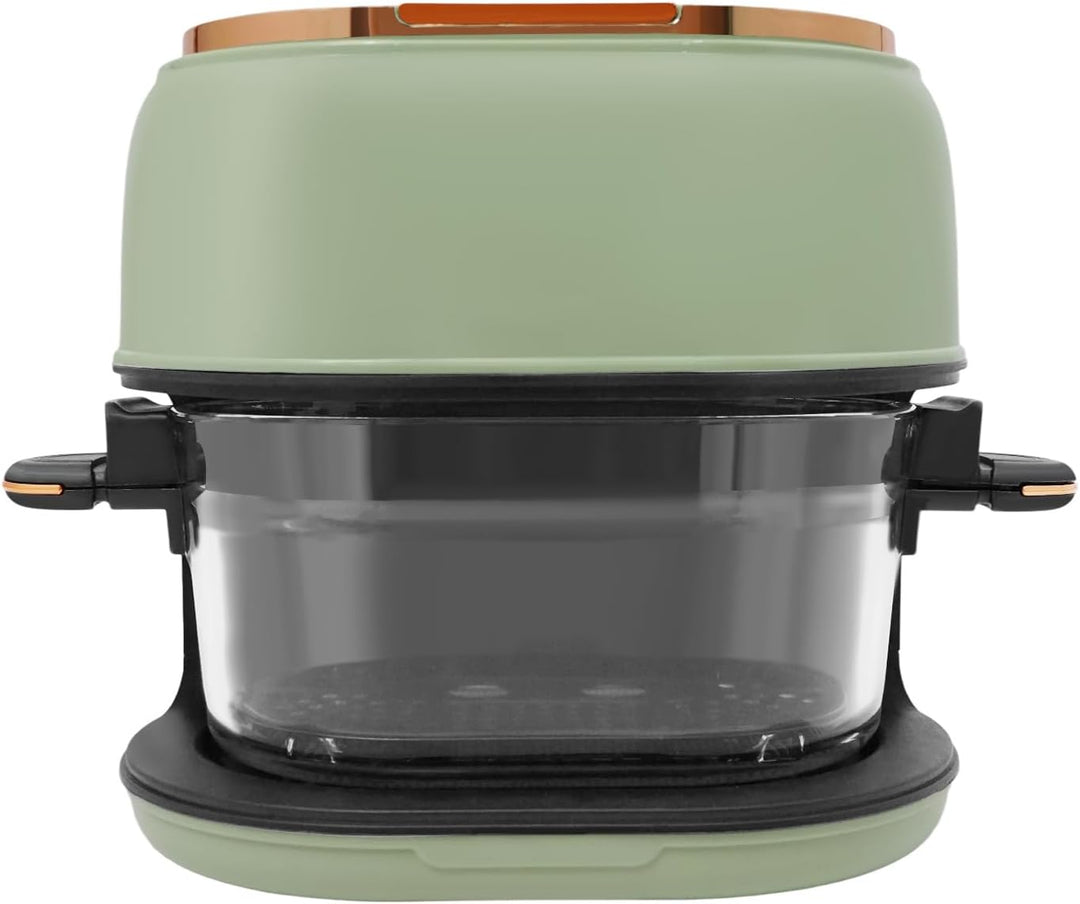 Heissluftfritteuse Mit Sichtfenster Und Touchscreen, 1350W, 4L Kapazität, Temperatur 80-190°C, Aus G