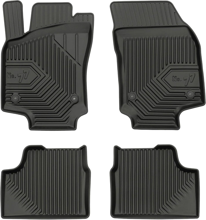 SMK Gummimatten Auto fussmatten Satz für Opel Astra H 2004-2014 Erleben Sie einen neuen Standard des