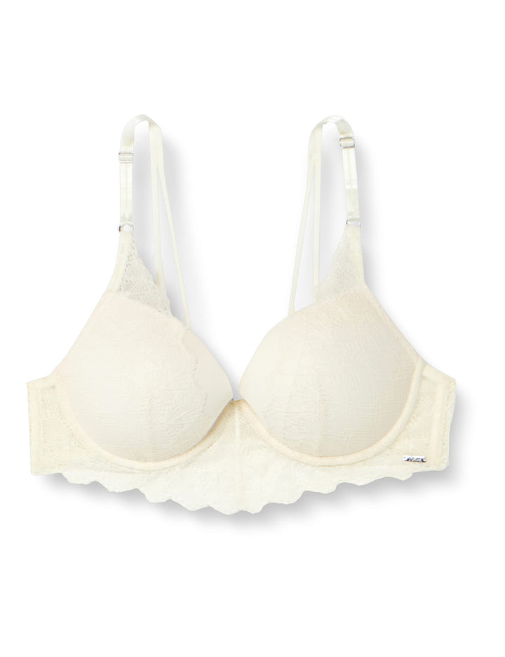 s.Oliver Damen Push-Up-BH 85D Creme, 85D Creme