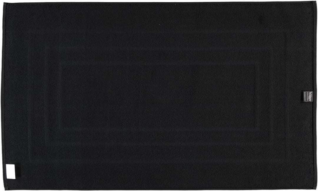 Vossen Badematten Feeling schwarz - 7900 67x120 cm, 67x120 cm