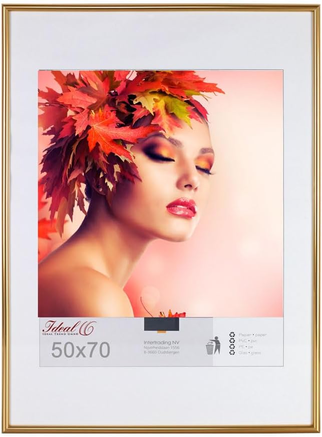 IDEAL TREND 2er 3er 5er Pack Bilderrahmen Kunststoff Lifestyle Foto Rahmen Collage Kyoto: Farbe: 2er