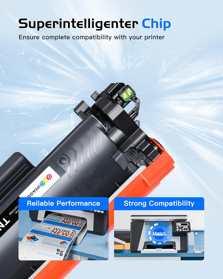 GPC IMAGE TN2510 XL TN-2510XL MFC-L2835DW HL-L2400DW Toner Kompatibel für Brother TN-2510 XL TN2510X