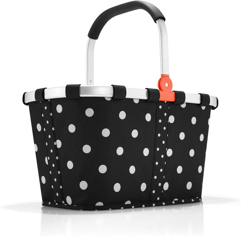 reisenthel carrybag Mixed Dots - Stabiler Einkaufskorb mit viel Stauraum und praktischer Innentasche