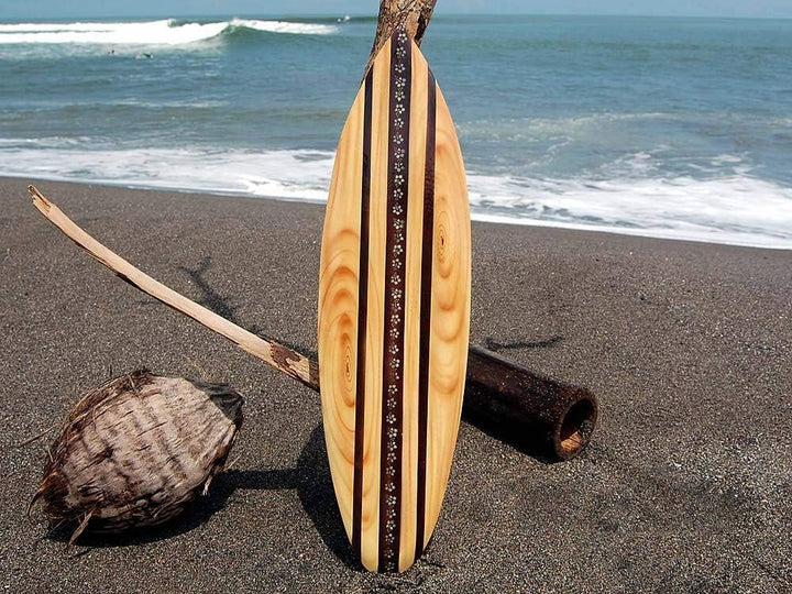 Deko Holz Surfboard 100 cm lang Airbrush Design Surfing Surfen Wellenreiten Surf /FBA_1654