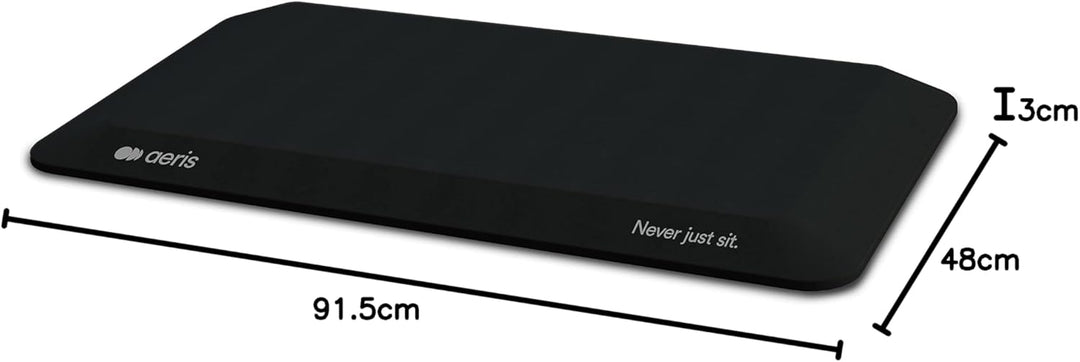 aeris Muvmat 2-Zonen Anti Ermüdungsmatte – Ergonomische Stehmatte mit hochwertigem Integralschaum –