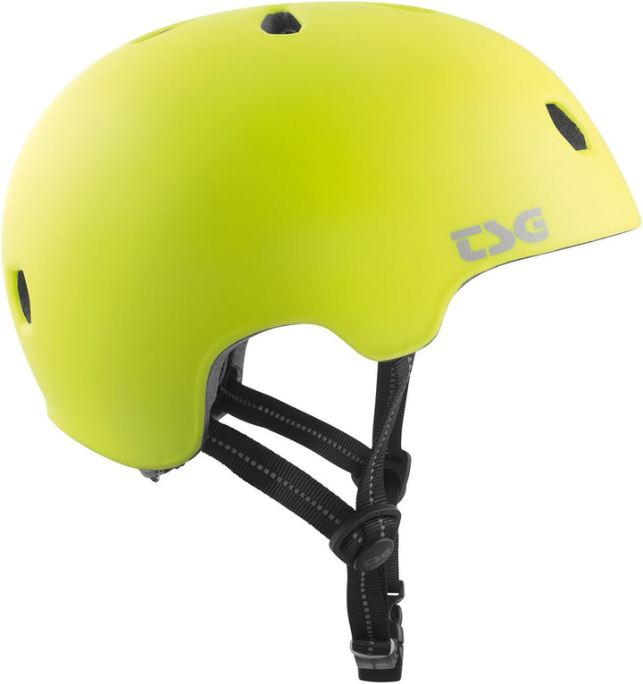 TSG Meta Solid Color Halbschalenhelm L Satin Säure Gelb, L Satin Säure Gelb