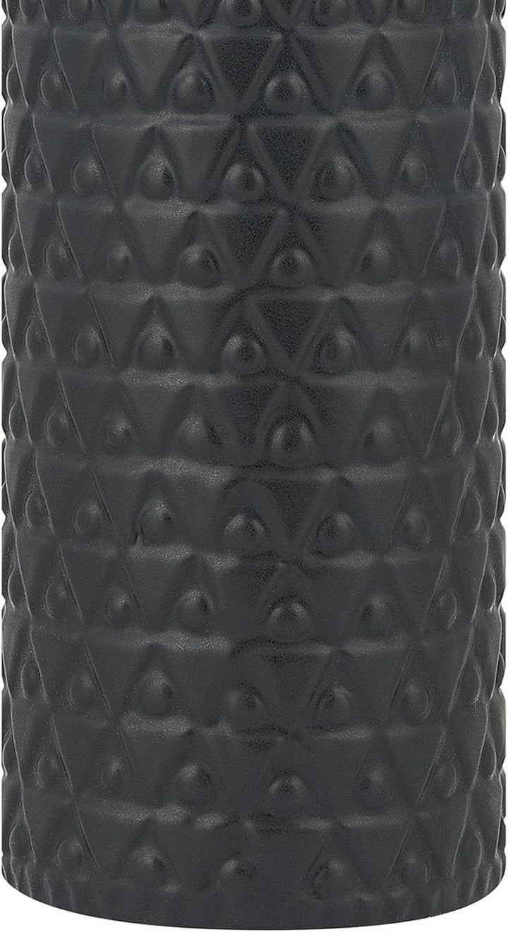 Hohe Vase im antiken Stil schwarz Arsin