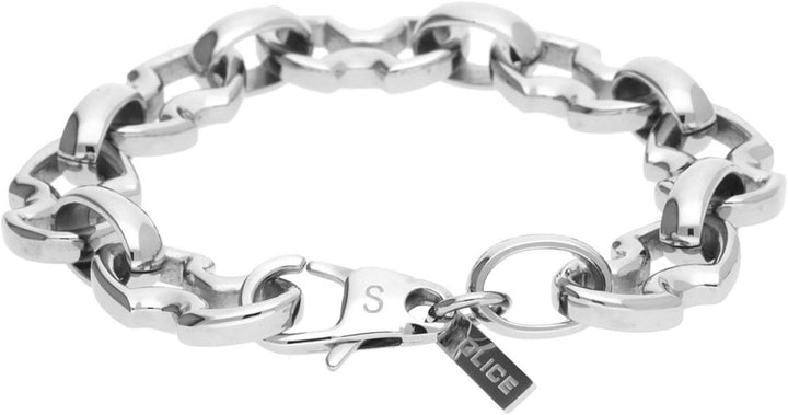 Police Herren Armband Edelstahl Silber RAVEN PJ23834BSS-01-L