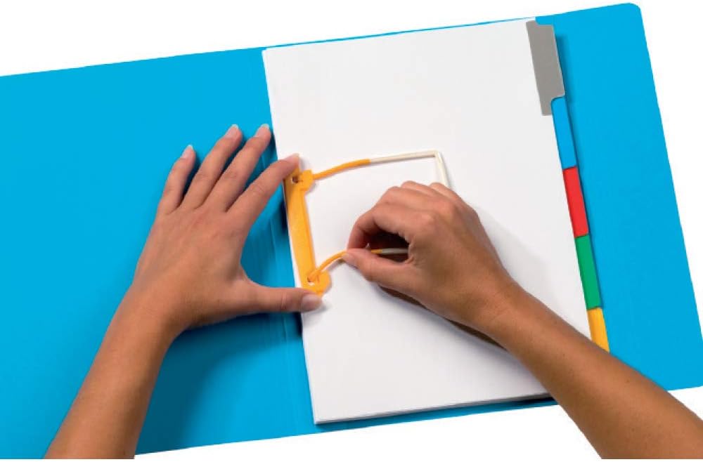 Avanti Clipmappe A4, Jalema 1401019, Kunststoffmappe mit JalemaClip-Heftmechanik, 15er Packung, schw