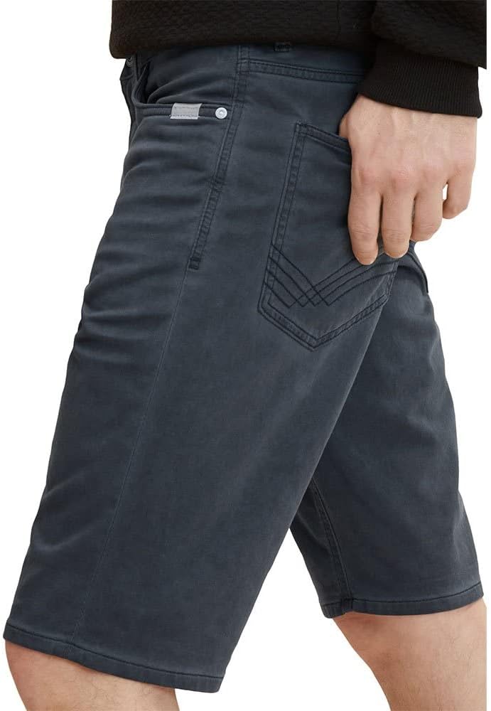 TOM TAILOR Herren Bermuda Jeans Shorts 1031271 33 10668 - Sky Captain Blue, 33 10668 - Sky Captain B