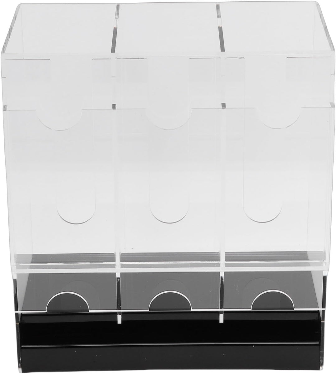 Acryl-Kartenspender, Booster-Pack-Organizer mit 3 Fächern, Stabiler Struktur und Transparenter Ausse