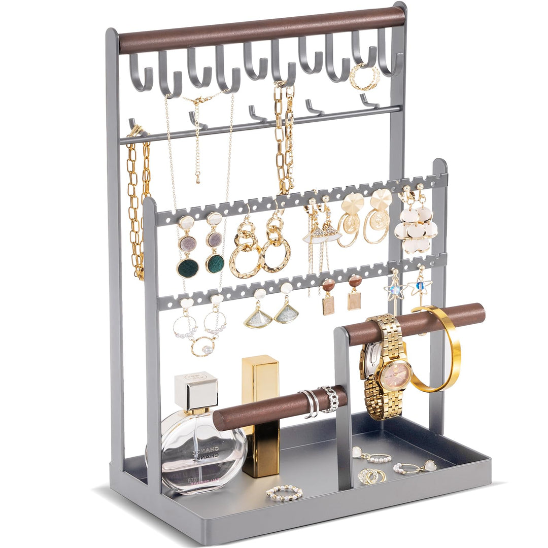 ProCase Schmuckständer Schmuckhalter für Ohrring Ohrstecker Ketten Schmuck Organizer Jewelry Ständer