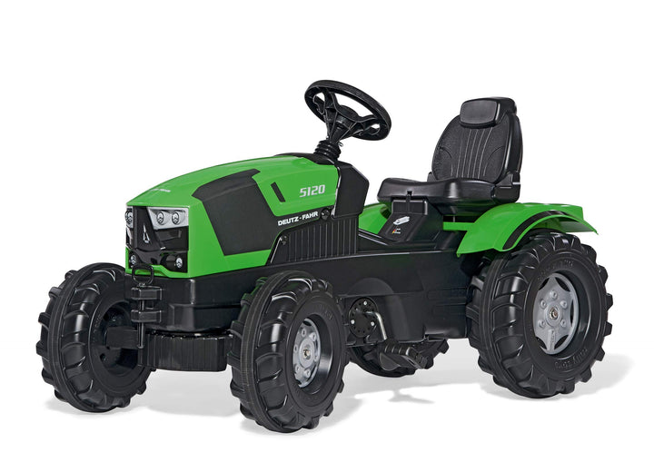 Rolly Toys rollyFarmtrac Deutz-Fahr 5120 (für Kinder im Alter von 3 – 8 Jahre, Sitz verstellbar, Flü