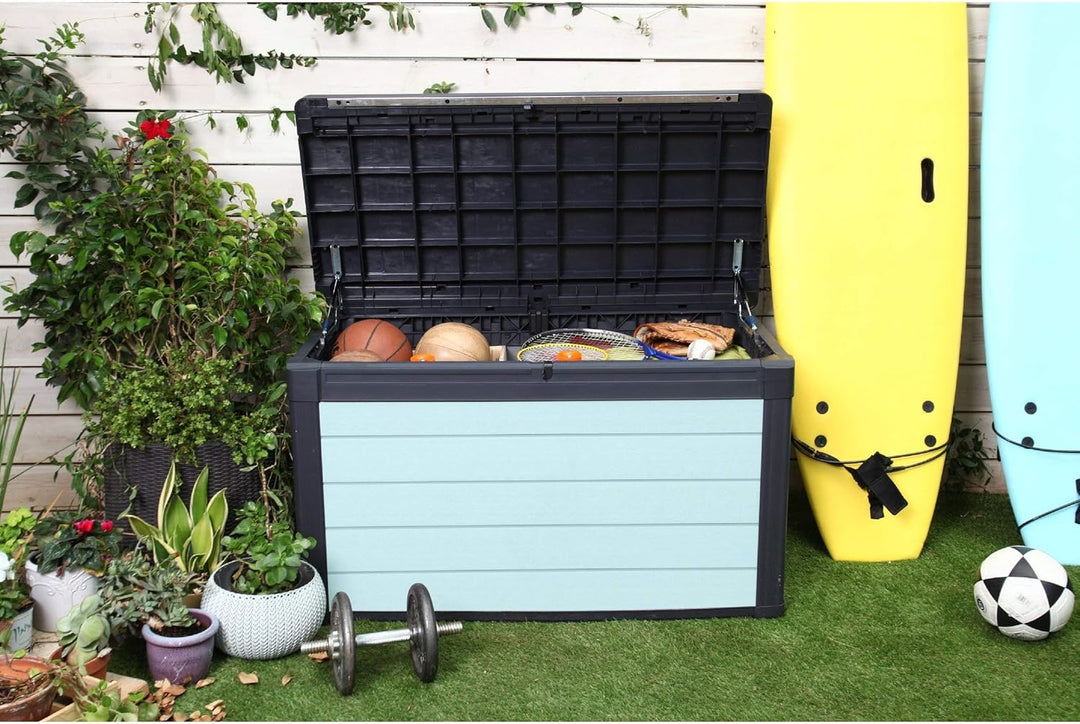 KETER 238113 Kofferraum, grau, 122.9 X 62.1 x 70.6 cm 122.9x62.1x70.6 cm, 122.9x62.1x70.6 cm