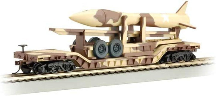 Bachmann Spur HO 52' Depressed-Center Flatcar Strike Force
