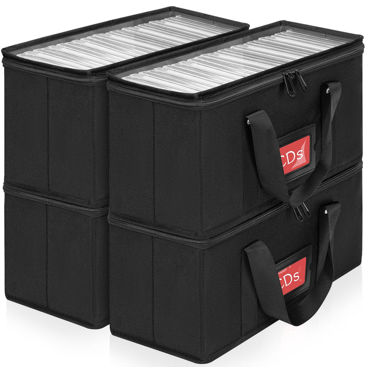 CD Aufbewahrungshülle, DVD-Aufbewahrungsbox, CD/DVD-Aufbewahrungstasche mit Tragegriff, CD-/DVD-Tasc