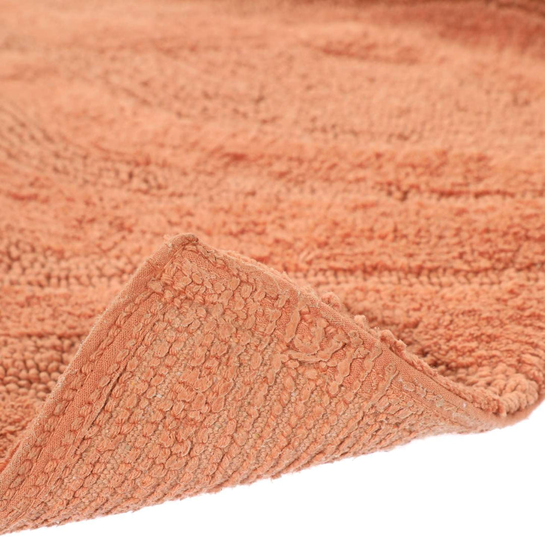 RugVista Badematte Breeze, 80 x 50 cm, Rechteckig, Mittelflor, Anti-Rutsch, Moderner Badteppich, Mas