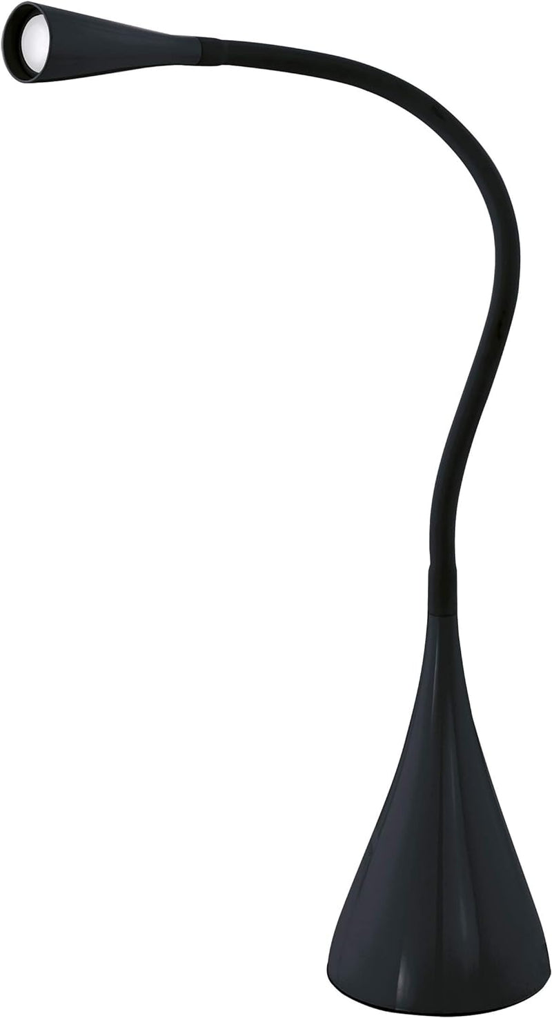 EGLO LED Tischlampe Snapora, 1 flammige Tischleuchte mit Touch, dimmbar, Schreibtischlampe Modern, M