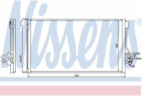 Nissens 940178 Kondensator, Klimaanlage