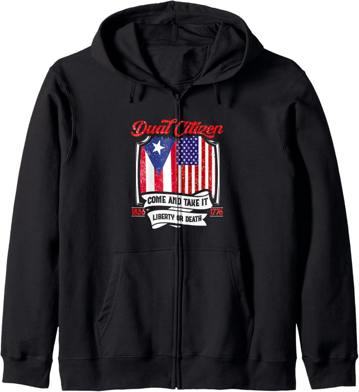 Patriotic USA Flag Texas Patriotism Motherland Dual Citizen Kapuzenjacke