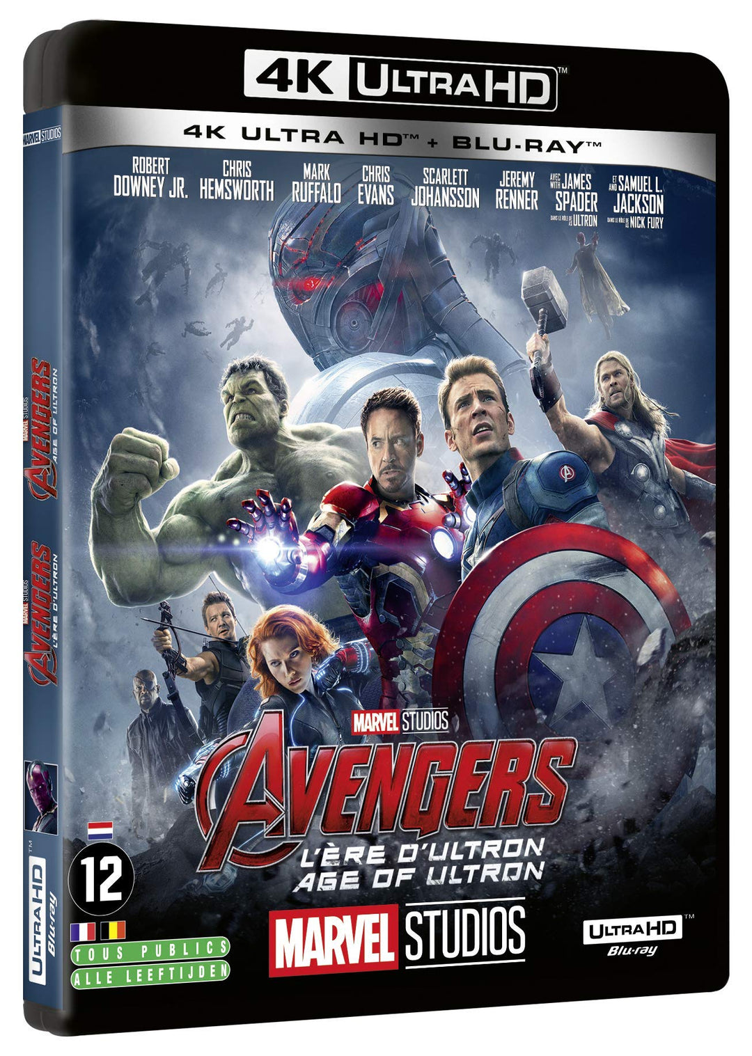 Avengers : l'ère d'ultron 4k Ultra-HD [Blu-ray] [FR Import], 4K